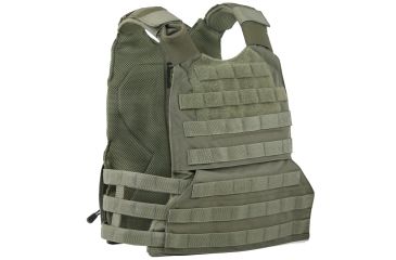 Image of Releasable Integrated Hybrid Vest, Ranger Green, Medium