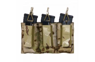 Image of Tactical Assault Gear TAG MOLLE Shingle-Pistol Enhanced 3 Mag Pouch, Mc Arid 835994