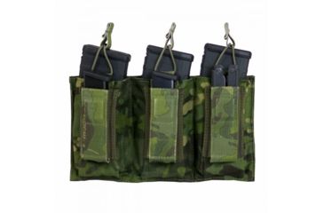 Image of Tactical Assault Gear TAG MOLLE Shingle-Pistol Enhanced 3 Mag Pouch, Mc Tropic 835995