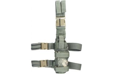 Image of Tactical Assault Gear Universal Adjustable Drop Leg Holster, Left Hand Army ACU 821902
