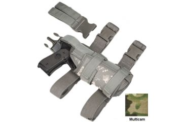 Image of Tactical Assault Gear Universal Drop Leg Holster, Left Hand, Multicam 812738
