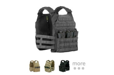 Image of Tactical Assault Gear Vanguard Skeletal Plate Carrier Set w/Cummerbund, Black, Coyote Tan, MC Arid, MC Black, MC Tropic, MultiCam
