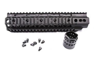 Image of Tactical Edge WARFIGHTER 10 inch Rail System Quadrail WRS-10, Black 856358007266