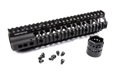 Image of Tactical Edge WARFIGHTER 10 inch Rail System Quadrail WRS-10, Black 856358007266