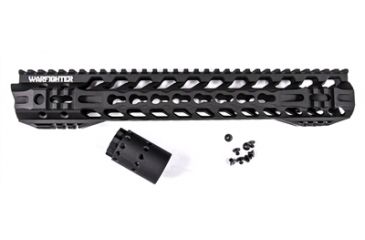 Image of Tactical Edge WARFIGHTER 12 inch Rail System Keymod WRS-Km12, Black 856358007310