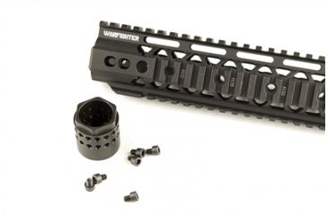 Image of Tactical Edge WARFIGHTER 12 inch Rail System Quadrail WRS-12, Black 856358007273