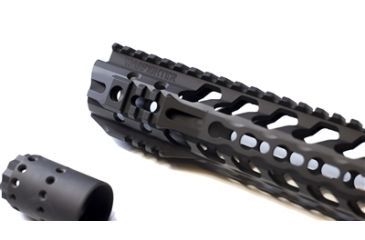 Image of Tactical Edge WARFIGHTER 15 inch Rail System Keymod WRS-KM15, Black 856358007327