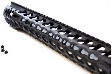 Image of Tactical Edge WARFIGHTER 15 inch Rail System Keymod WRS-KM15, Black 856358007327