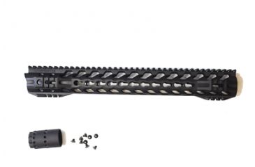 Image of Tactical Edge WARFIGHTER 15 inch Rail System Keymod WRS-KM15, Black 856358007327