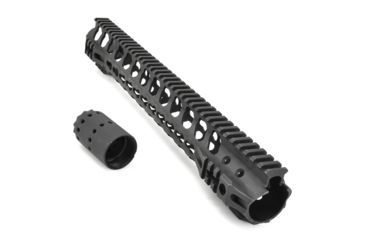 Image of Tactical Edge WARFIGHTER 15 inch Rail System Keymod WRS-KM15, Black, 856358007327