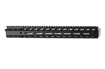 Image of Tactical Edge WARFIGHTER Rail System MLOK 15 inch, Black 856358007938