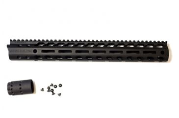 Image of Tactical Edge WARFIGHTER Rail System MLOK 15 inch, Black 856358007938