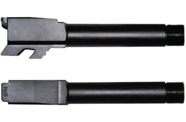 Image of Tactical Kinetics Pistol Barrel, Glock G43 Gen 5, Threaded, Black Nitride, TK3044-BLK