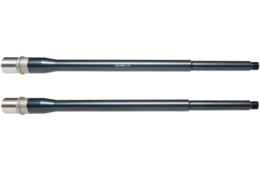 Image of Tactical Kinetics SOCOM AR-10, .308 Winchester Threaded AR Barrel, 18in, Mid Profile, Rifle Length, 1-10, 5/8x24, No Fluted, Black, TK1898