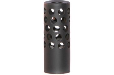 Image of Tactical Precision Manufacturing 22 Cal 1/2X28 Tpi Titanuim Muzzle Brake/Flash Hider/Full-Auto Rated ,990lb, MB02-22-TI
