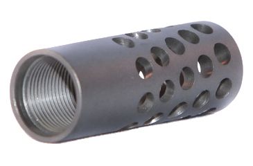 Image of Tactical Precision Manufacturing 22 Cal 1/2X28 Tpi Titanuim Muzzle Brake/Flash Hider/Full-Auto Rated ,990lb, MB02-22-TI