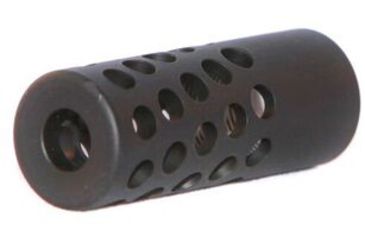 Image of Tactical Precision Manufacturing 22 Cal 1/2X28 TpiTitanuim Full Port Muzzle Brake, Cerakote, MB01-22-CK