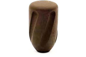 Image of Tactical Precision Manufacturing Aluminum Helical Fluted Bolt Knob, Flat Dark Earth, BK-AL-HF-FDE