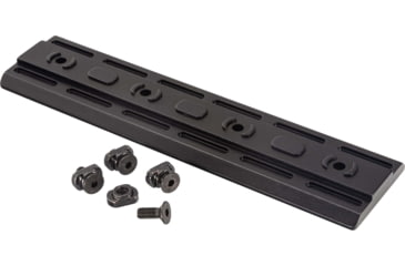 Image of Tactical Precision Manufacturing M-LOK ARCA Rail, 6in, ARCA-AL-BLK-6