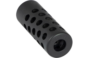 Image of Tactical Precision Manufacturing TPM 30 Cal 1/2x28 Titanium Muzzle Brake, Black, 1/2x28, MBR-3012-TI-BLK