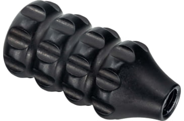 Image of Tactical Precision Manufacturing TPM Aluminum Grenade Bolt Knob, Black, 5/16x24, BKA-G-BLK
