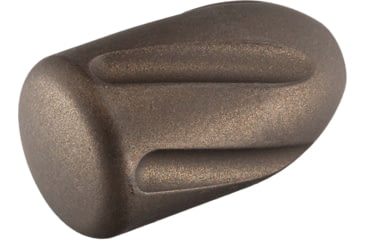 Image of Tactical Precision Manufacturing TPM Aluminum Helical Fluted Bolt Knob, Midnight Bronze, 5/16x24, BKA-HF-MB