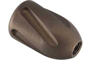 Image of Tactical Precision Manufacturing TPM Aluminum Helical Fluted Bolt Knob, Midnight Bronze, 5/16x24, BKA-HF-MB