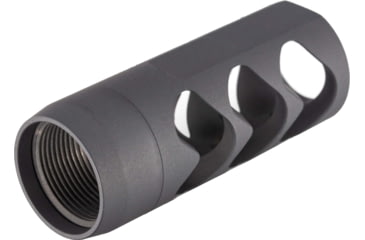 Image of Tactical Precision Manufacturing TPM CVA Paramount ST/Side Ported Brake, Grey, 3/4x24, MBR-CVA-GREY