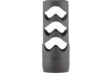 Image of Tactical Precision Manufacturing TPM CVA Paramount ST/Side Ported Brake, Grey, 3/4x24, MBR-CVA-GREY