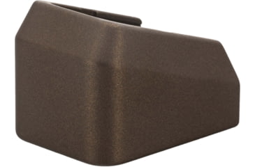 Image of Tactical Precision Manufacturing TPM Glock .40 2 Round Mag Extension, Midnight Bronze, OSFA, GME-AL-402-MB-2RD
