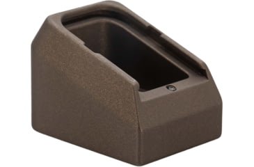 Image of Tactical Precision Manufacturing TPM Glock .40 2 Round Mag Extension, Midnight Bronze, OSFA, GME-AL-402-MB-2RD