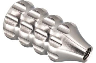 Image of Tactical Precision Manufacturing TPM Titanium Grenade Bolt Knob, Polished Titanium, 5/16x24, BKTI-GRN