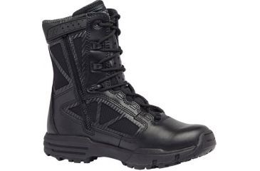 Image of Tactical Research by Belleville Mens 8in Waterproof Side Zip Boot, Black, 11, Wide TR998ZWP 110W