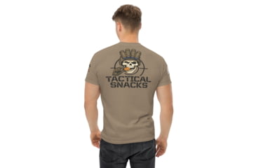 Image of Tactical Snacks Tactical Snacks Skull Tee - Tan, 967350415809