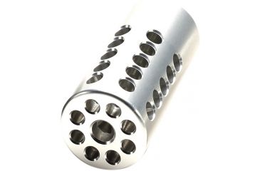 Image of Tactical Solutions 1in Pac-Lite Compensator Silver PLCMP-11