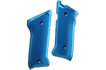 Image of MKII/III Aluminum Handgun Grip, Blue