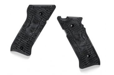 Image of mkii/iii g-10 handgun grip, black/gray