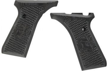 Image of Tactical Solutions Tacsol Grips G10 Bg Buckmark Black/gray Fits Select Models