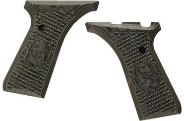Image of Tactical Solutions Tacsol Grips G10 Bg Buckmark Od Grn/blk Fits Select Models, EDEMO1