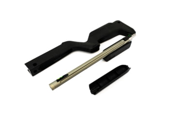 Image of Tactical Solutions Takedown Barrel And Backpacker Stock Combo, Gun Metal Gray / Black TDC-GMG-B-BLK