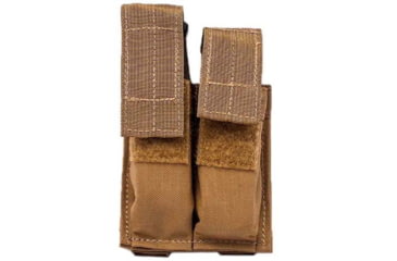 Image of Tactical Tailor Double Pistol Mag Pouch, Coyote Brown, 10010-14