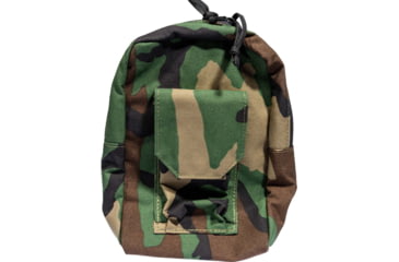 Image of Tactical Tailor Fight Light Zipper Utility Pouch, Woodland Camo, 10014LW-3