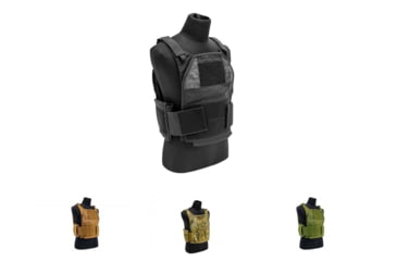 Image of Tactical Tailor Low Vis MBAV Plate Carrier, Black, Coyote Brown, MultiCam, Olive Drab