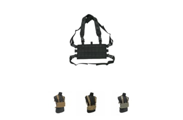 Image of Tactical Tailor Rogue Adaptable Chest Rig, Black, Coyote Brown, MultiCam, Ranger Green