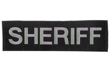 Image of Tactical Tailor Sheriff ID Badge, Gray/Black, 3x10, 78221-2