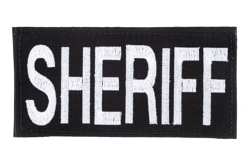 Image of Tactical Tailor Sheriff ID Badge, White/Black, 3x6, 78130-2