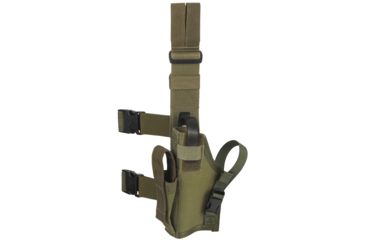 Image of Tactical Tailor Tactical Thigh Holster, HK45/FN 5-7 w/Jump, Left Hand, Olive Drab, 67601-1