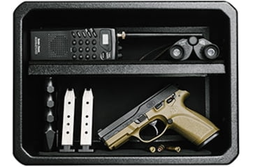 Image of Tactical Walls 1410 Wall Insert Gun Storage, Black, IN10BK