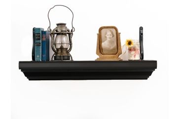 Image of Tactical Walls 825 Pistol Length Shelf, Black, 825 0825MLBK