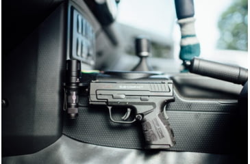 Image of Tactical Walls Flashlight Hanger, Single, Black, HANGQ1